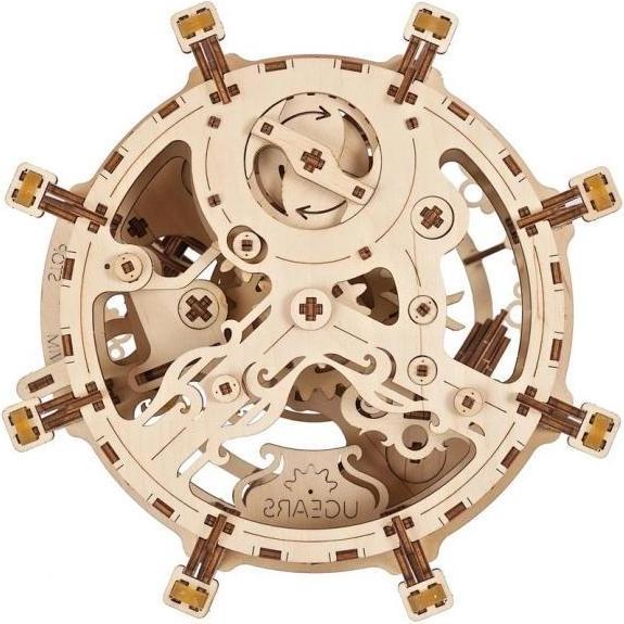 Actual product image Ugears 70155 - Aquarium Wood Model Kit