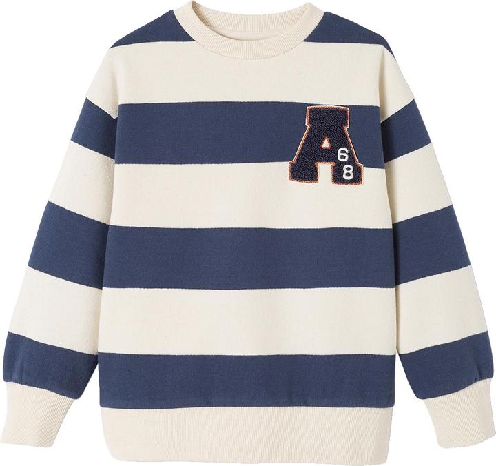 Produktbild Vertbaudet Jungen Sweatshirt mit Frottee-Patch Oeko-Tex (92)