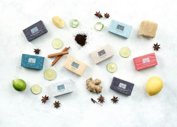 Actual product image Jungle Culture - Coffee Scrub - Natural Exfoliating Body Soap, Zero Waste (Exfoliating soap, Hard soap)