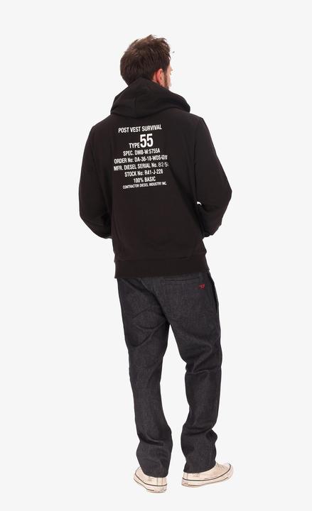 Immagine prodotto Diesel Herren Kapuzenpullover Ombre Aus Baumwolle & Polyester - Casual (L)