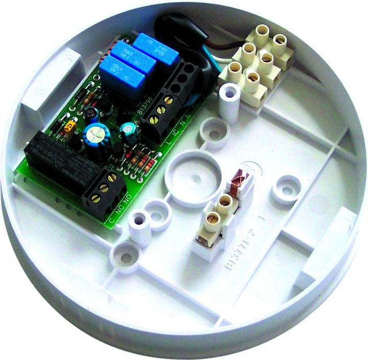 Actual product image Ei Electronics Ei128RBU - Surface Mounted - V0 - White - Plastic - Lithium - 230 V