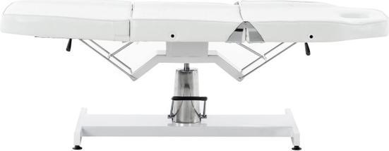 Actual product image Swisshandel24 Hydraulic cosmetic couch V2, white