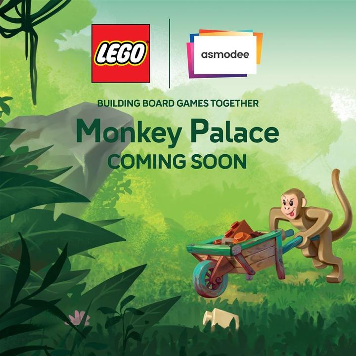 Actual product image Asmodée Fri/Nl Monkey Palace