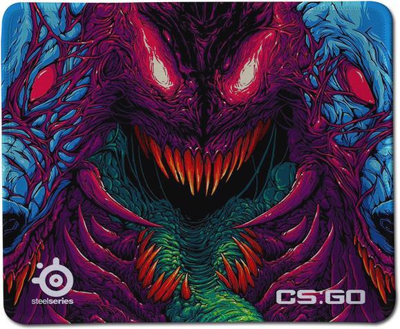 Produktbild SteelSeries QcK+ CS:GO Hyperbeast Edition (L)