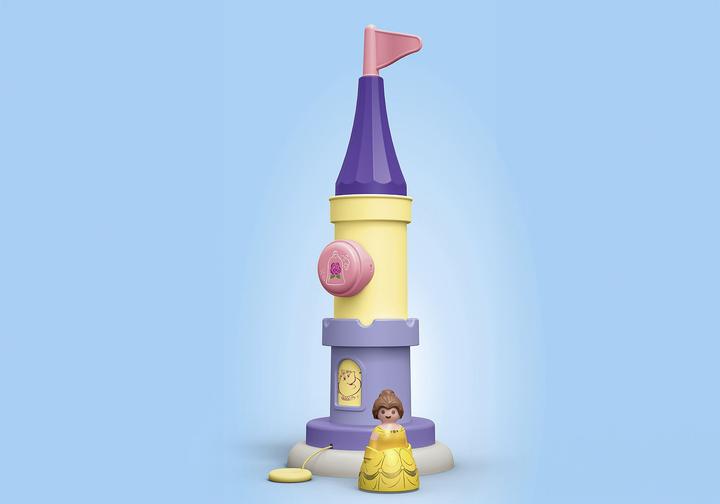 Actual product image Playmobil 1.2.3 & Disney: Belle's play tower (71458, Playmobil Junior)