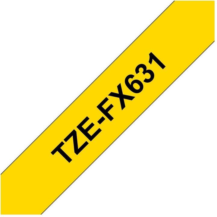 Image du produit Brother Tze-Fx631 (1.20 cm, Jaune)
