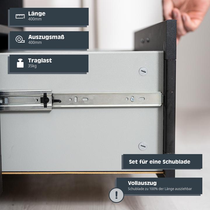 Actual product image Helpmate Kugelvollauszug