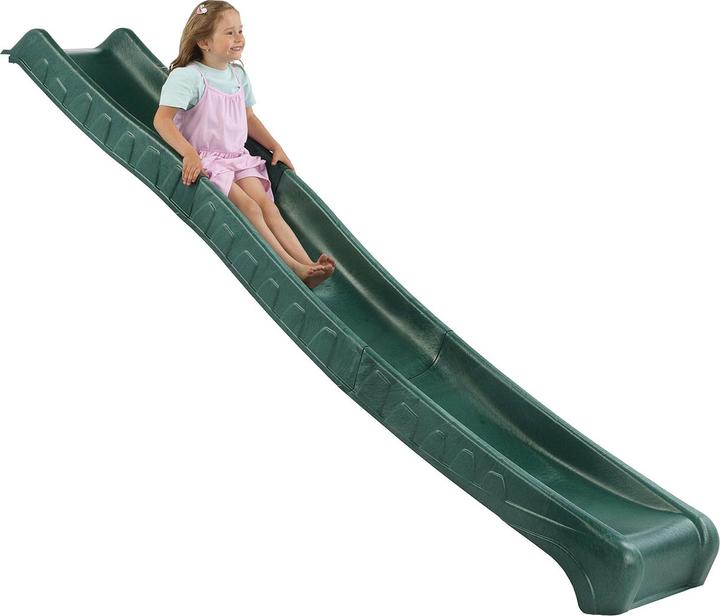 Actual product image Jungle Gym Wave slide short yellow