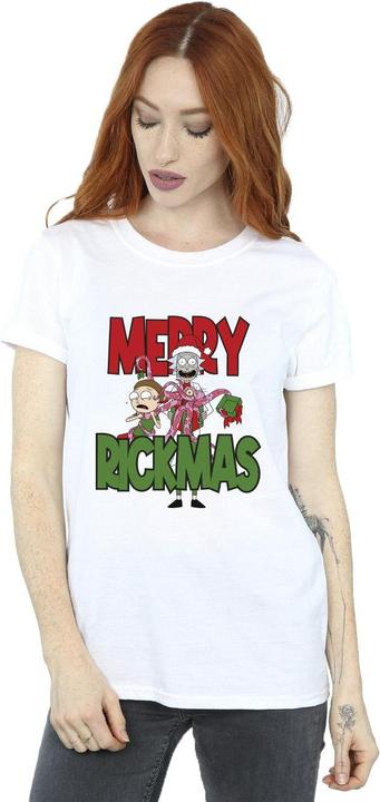 Rick And Morty Merry Rickmas TShirt (XL)