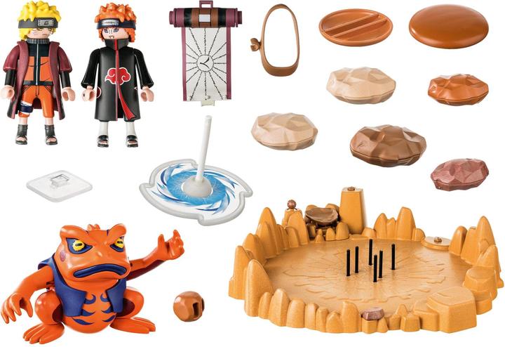 Actual product image Playmobil 70667 Naruto vs. Pain (70667, Playmobil Naruto)