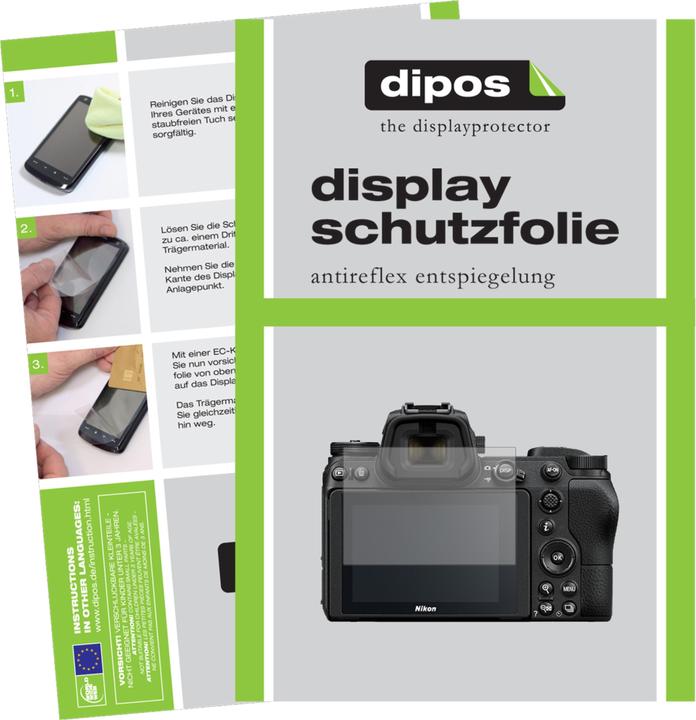 Dipos Displayschutzfolie Antireflex (Displayschutz, Nikon Z7)