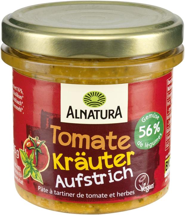 Alnatura Crema spalmabile biologica alle erbe di pomodoro 135g (135 g)
