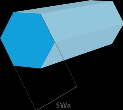 Image du produit Brütsch-Rüegger Metals Profil hexagonal Laiton, 10.00 mm (4 x 1.5 m)