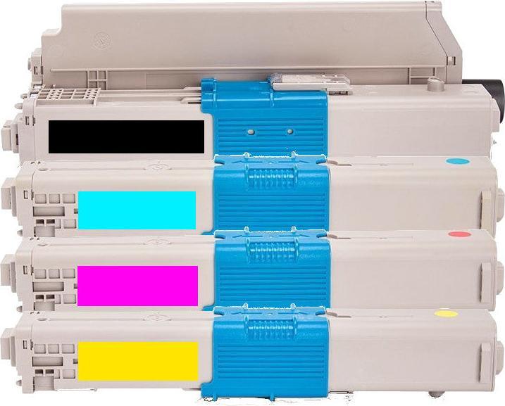 Image du produit Hermex Compatible OKI MC 342 DNW Toner (M, C, Y, CF)
