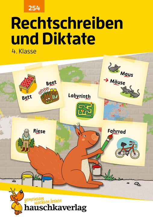 Produktbild Rechtschreiben und Diktate 4. Klasse (Deutsch, Ines Bülow, 2021)