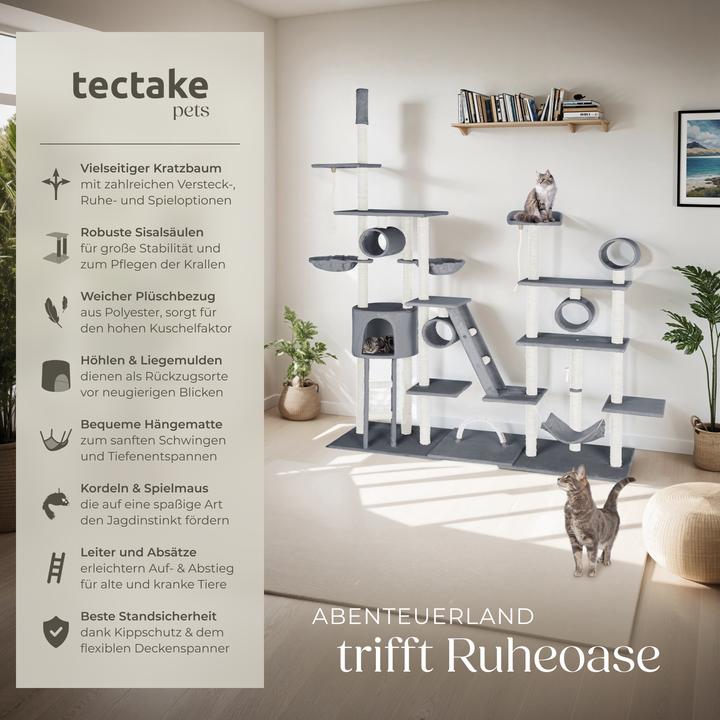 Produktbild tectake Snooky (261 cm, Grau)