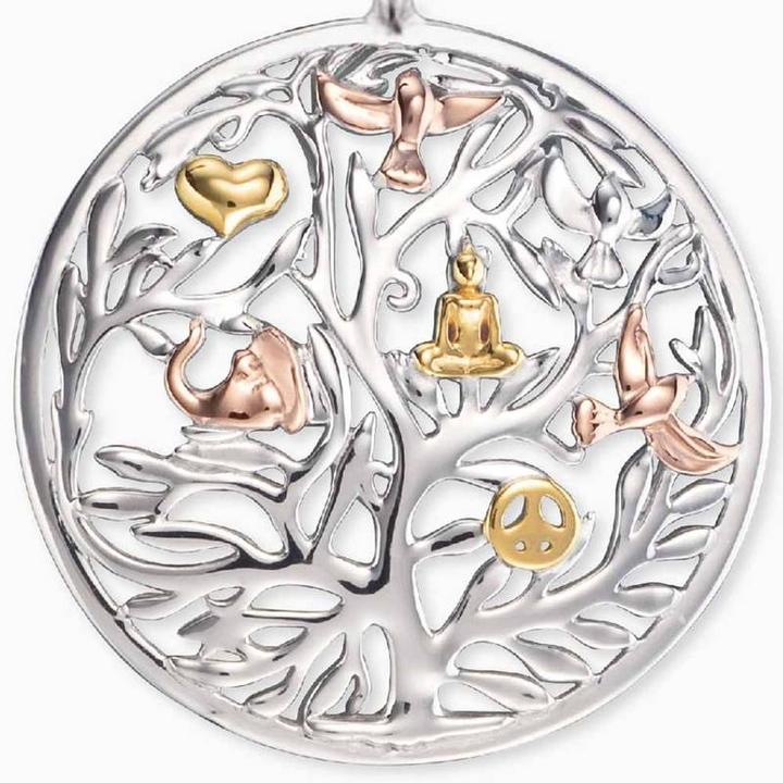 Produktbild Engelsrufer Halskette Lebensbaum (925er Silber rhodiniert, 50 cm)