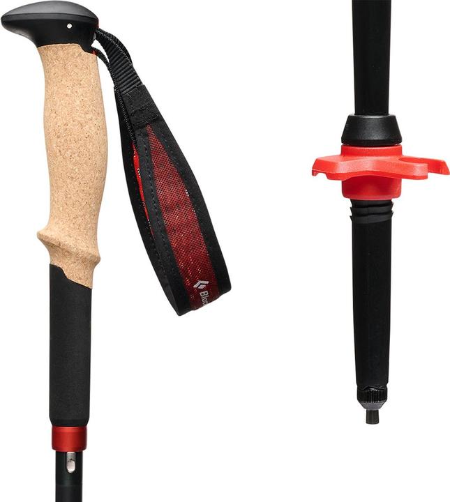 Produktbild Black Diamond Treckingst?cke Pursuit Carbon Z (anthrazit/orange, 1 Paar, 110 cm) (110 cm)