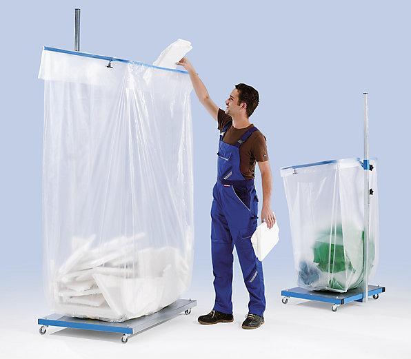 Actual product image eurokraft pro Large volume garbage bag holder (2500 l)