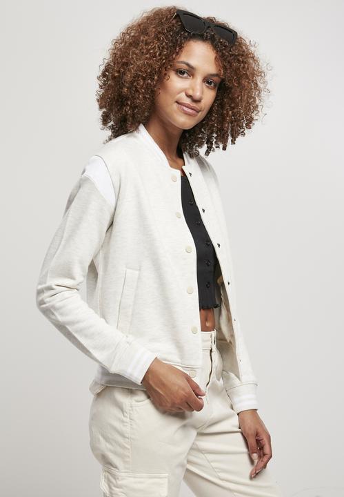 Actual product image Urban Classics Ladies Inset College Sweat Jacket (3XL)