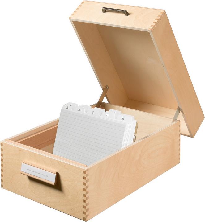 Actual product image Han Card index box (A5)