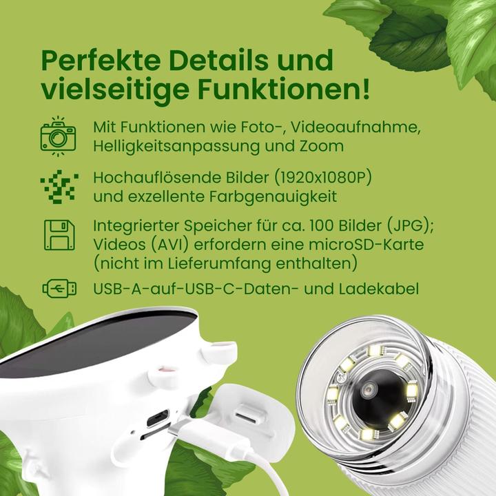Immagine prodotto Hermex Microscopio portatile per bambini Mini microscopio manuale Microscopio portatile