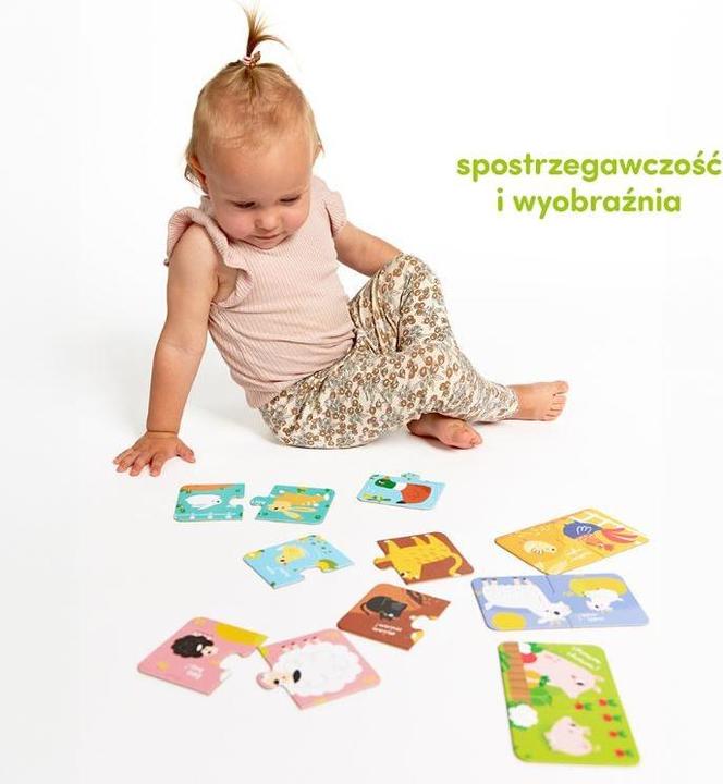 Productafbeelding Czuczu Puzzel voor koppels - boerderijdieren (7 onderdelen)