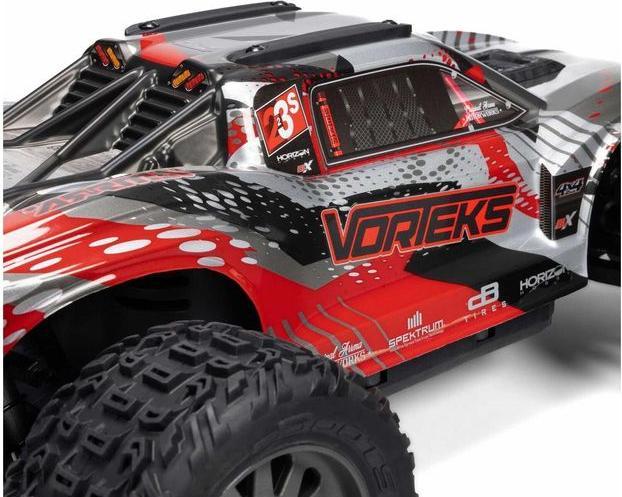 Produktbild Arrma SC.TRUCK VORTEKS BLX 1:10 4WD EP RTR 223S BLX Brushless - Red w/DSC OHNE Akku und OHNE LadegerÃ¤t (ARR Almost-Ready-to-Race)