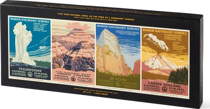 Produktbild Panoramapuzzle Nationalparks 1000 Teile (1000 Teile)