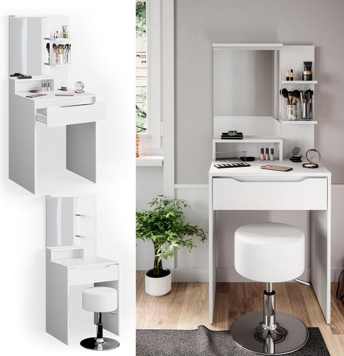 Produktbild Vicco Ruben mit Hocker (60 x 48 x 143 cm)