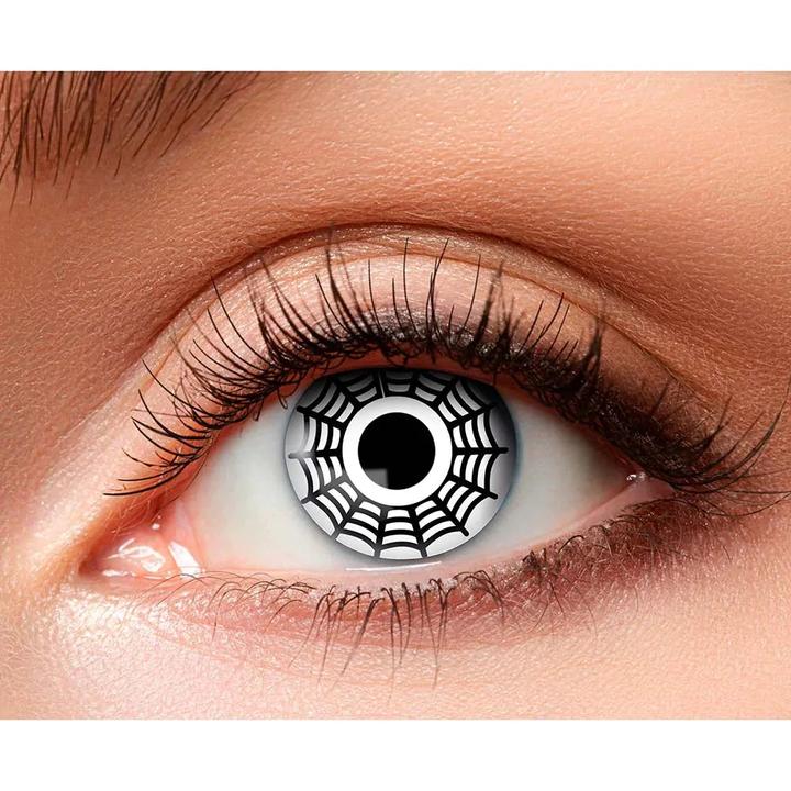 Actual product image Magni Contact lenses 1 week spider (Black, White)