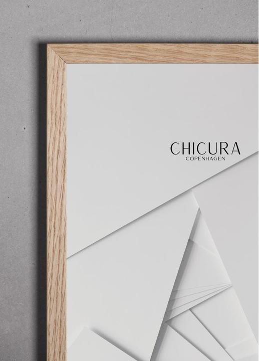 Produktbild ChiCura Holzrahmen - Glas (50 x 50 cm)