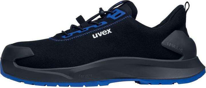 Image du produit Uvex Sports Chaussures basses uvex 1 x-craft S2 68147 noir, bleu largeur 10 Taille 42 (S2, 42)