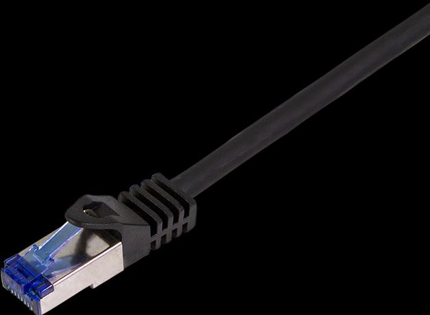 Image du produit LogiLink C6A123S RJ45 CAT 6a S/FTP 30m noir 1p. (S/FTP, CAT6a, 30 m)