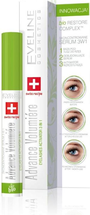 Eveline Cosmetics Advance Volumiere Wimpern Aktivator 3in1 10 ml (10 ml)