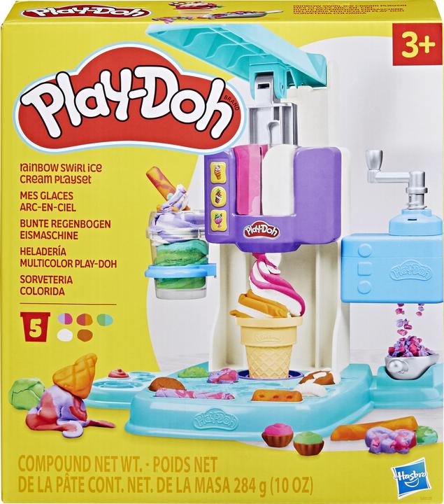 Actual product image Play-Doh Colourful Rainbow Ice Cream Maker