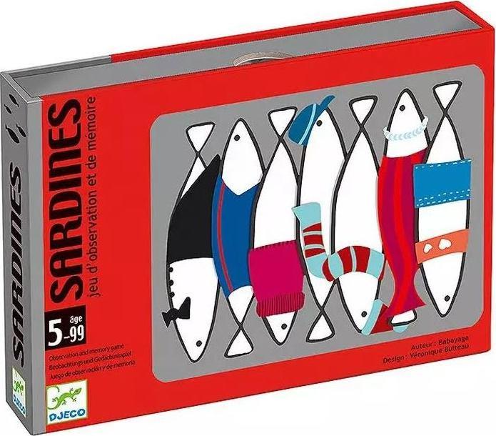 Image du produit Djeco Sardines (Allemand, Français, Italien, Anglais)