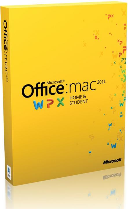 Produktbild Microsoft Office für Mac 2011, Home and Student (1 User)