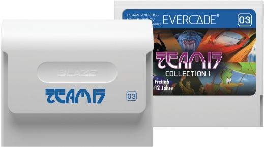Actual product image Blaze Evercade Team 17 Amiga Collection 1 Cartridge (Arcade, EN)