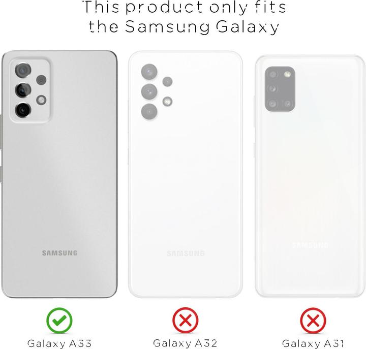 Image du produit Nalia Manchon en silicone fluo (Samsung Galaxy A33)