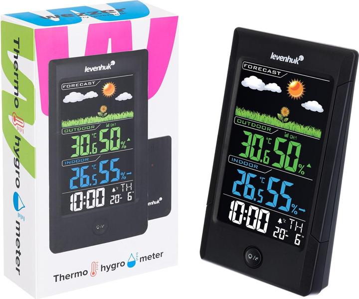 Actual product image Levenhuk Wezzer Teo TH40 thermohygrometer