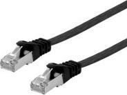 Actual product image equip Cat. U/FTP Flat Patch Cable (U/FTP, CAT6a, 0.50 m)