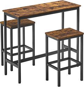 Actual product image Vasagle Bar table set (100 x 40 x 90 cm, 40 x 30 x 65 cm)