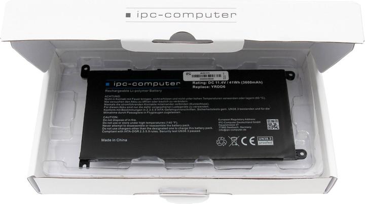 Image du produit IPC WJPC4 (3 cellules, 3600 mAh)
