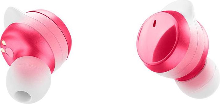 Image du produit Cellularline Music Sound Flow Casque intra-auriculaire sans fil Musique et appels Bluetooth Rose (pas de réduction du bruit, 25 h, Sans fil)
