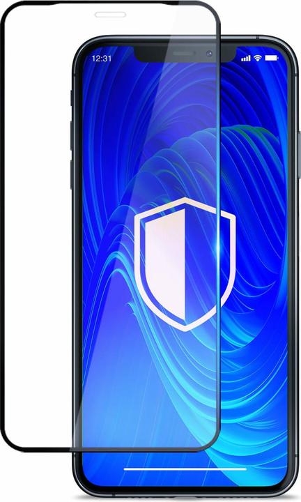 Actual product image 3MK NeoGlass for iPhone 11 Pro black frame (1 Piece, Apple iPhone 11 Pro)