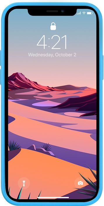 Produktbild Crong Color Cover – iPhone 12 Mini Hülle (Blau), LIMITED EDITION (Apple iPhone 12 mini)