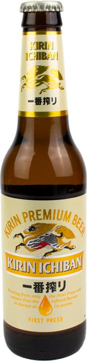 Kirin ICHIBAN Premium Beer case 24 x 330 ml / 5 % Japan (24 x 33 cl)