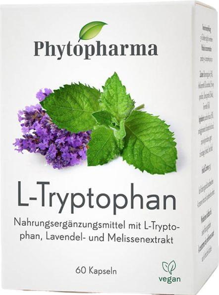 Phytopharma L-Tryptophan (60 Stück, Kapseln, 60 g)