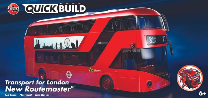 Image du produit Airfix QUICKBUILD Nouveau bus Routemaster